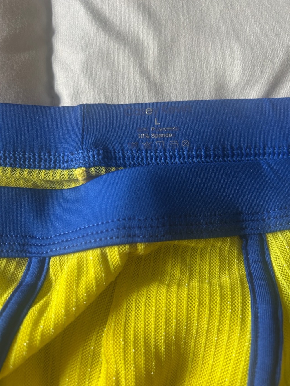 2 AO Element Men’s Boxer Briefs — 2 Misc. Brands Purple, Blue, Yellow, Gray - Picture 4 of 6